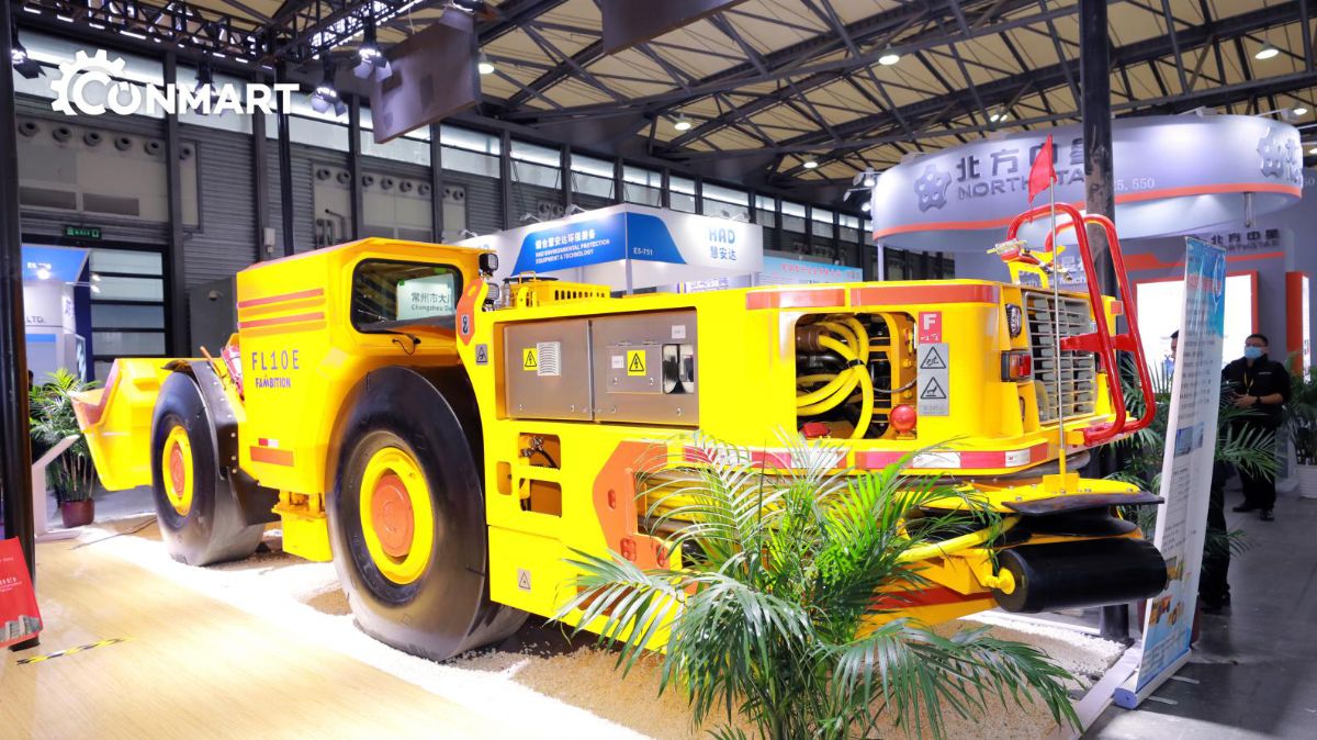 FAMBITION a présenté un chargeur à LHD entièrement électrique à bauma CHINA 2020