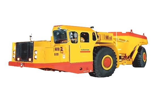 Camion-benne souterrain